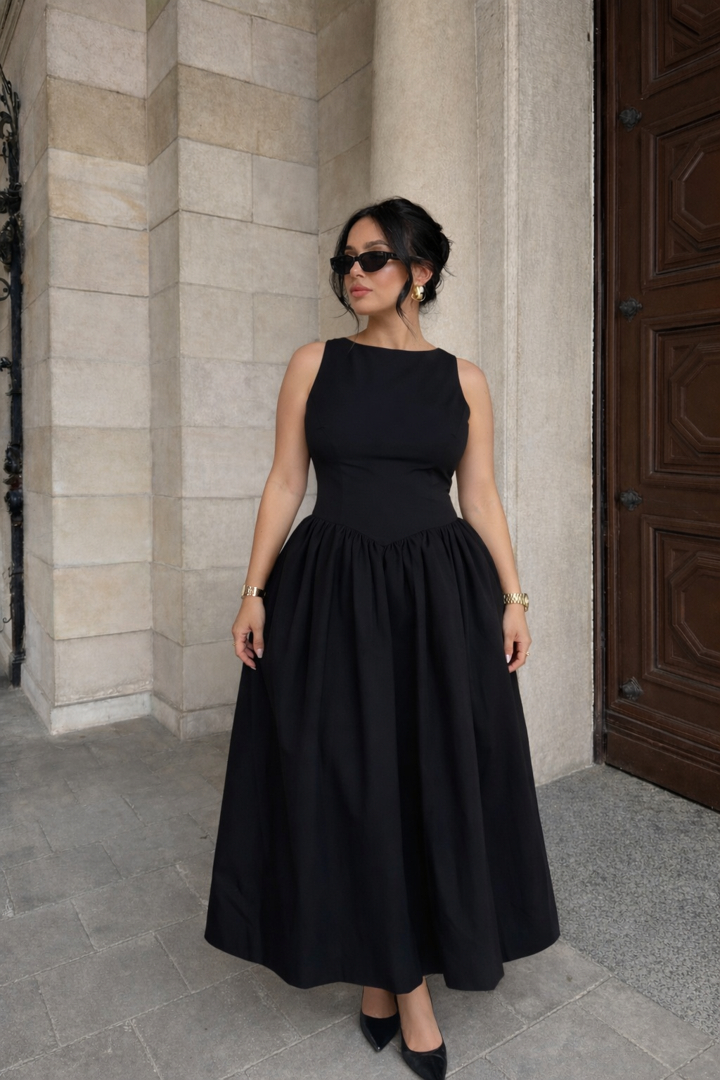 Robe dos nu - Noire  — 1