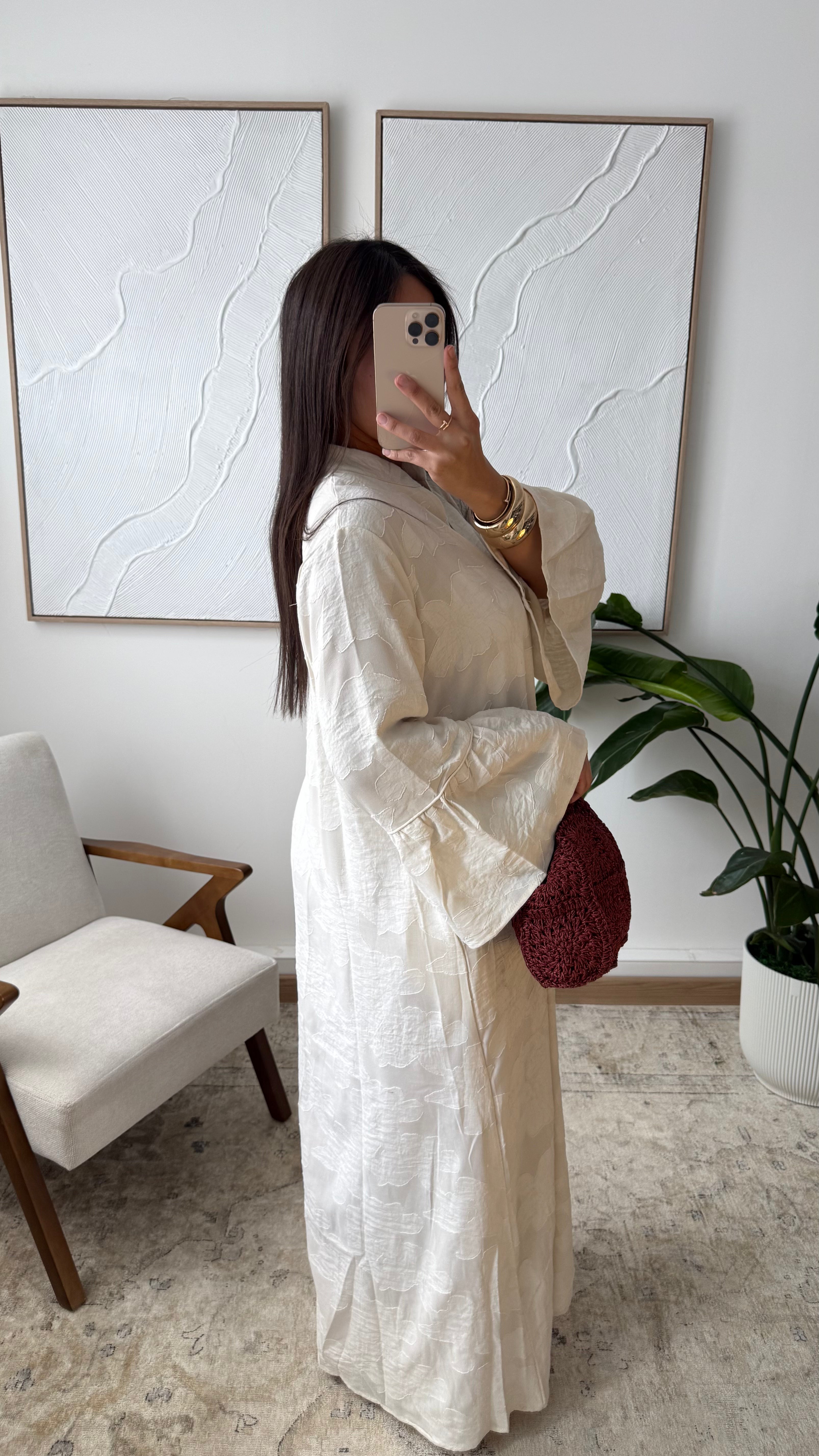 Robe LARA- Blanc